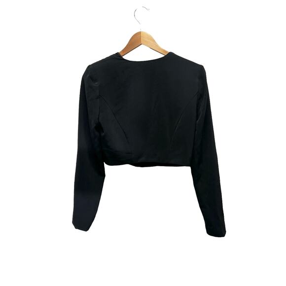 NBD x Naven Revolve Zara Crop Jacket in Black Women’s Size Small NWT - Picture 8 of 9